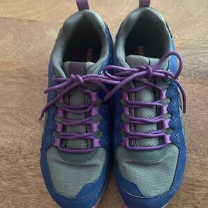 Merrell trail runners.